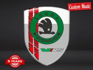 Skoda Vinylaufkleber Auto Robust Stern Exklusiv
